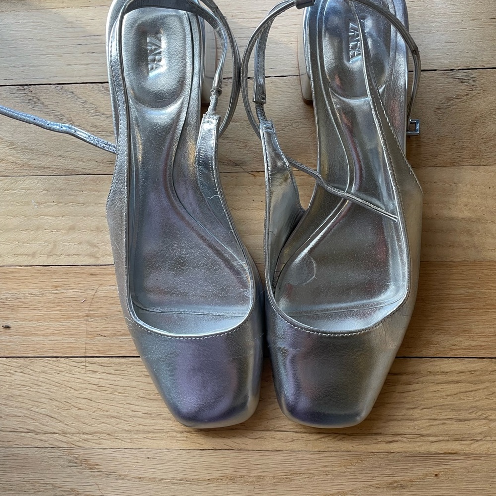 Zara Women's Silver Shoes
